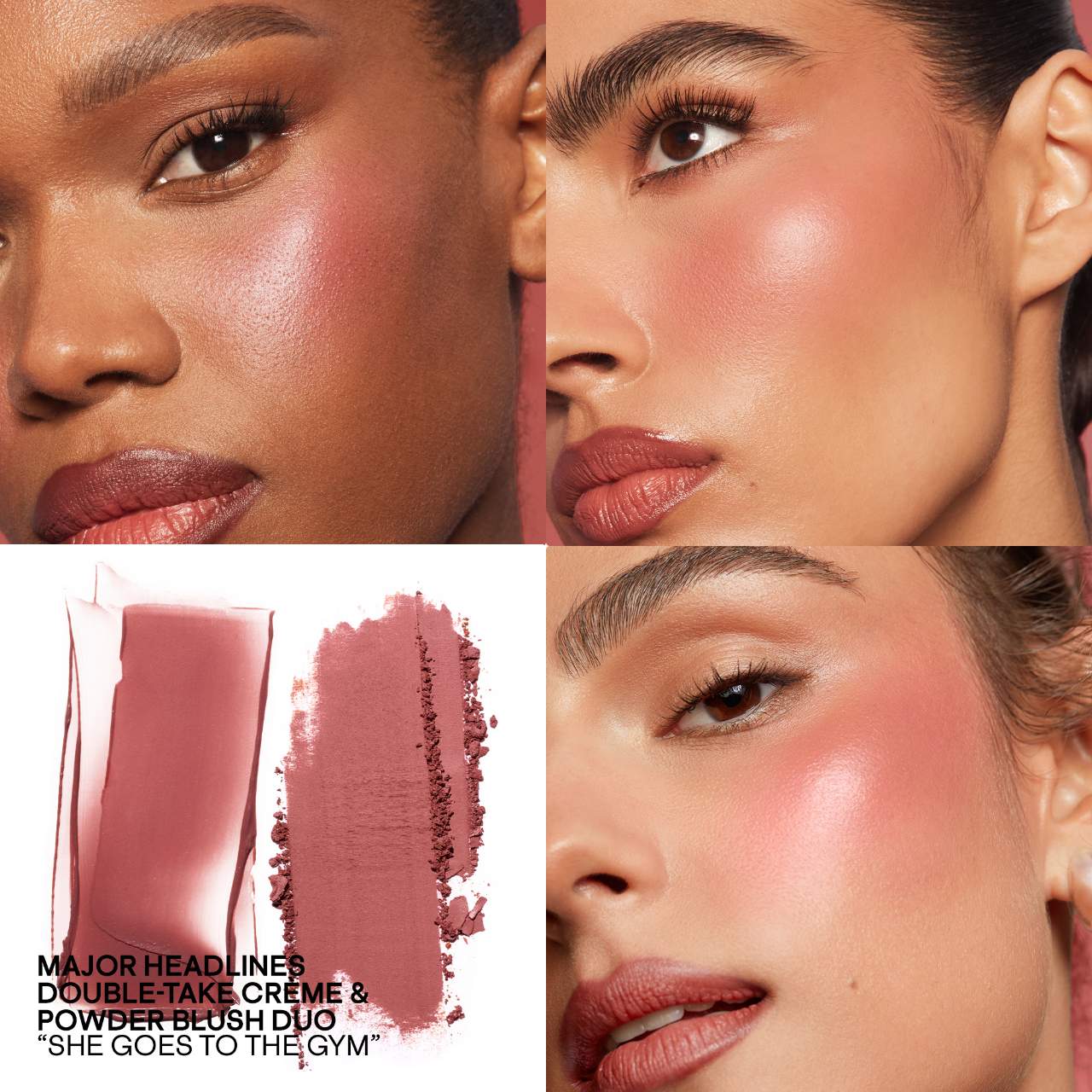 PATRICK TA Major Headline Double  Take Creme & Powder Blush Duo  She Goes To The Gym