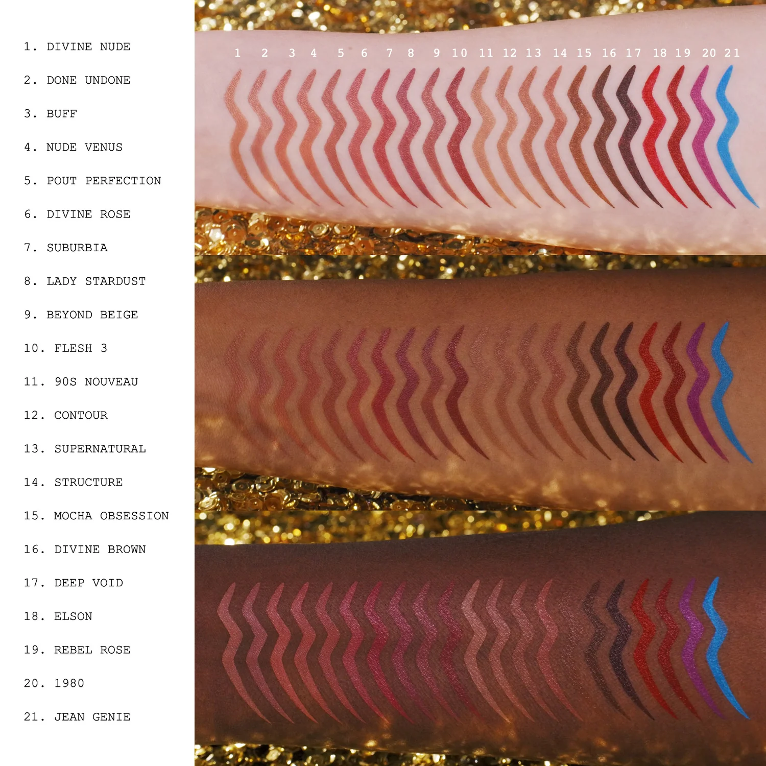 PAT MCGRATH LABS   Legendary Longwear Lip Liner  Divine Rose (Cool Mauve)