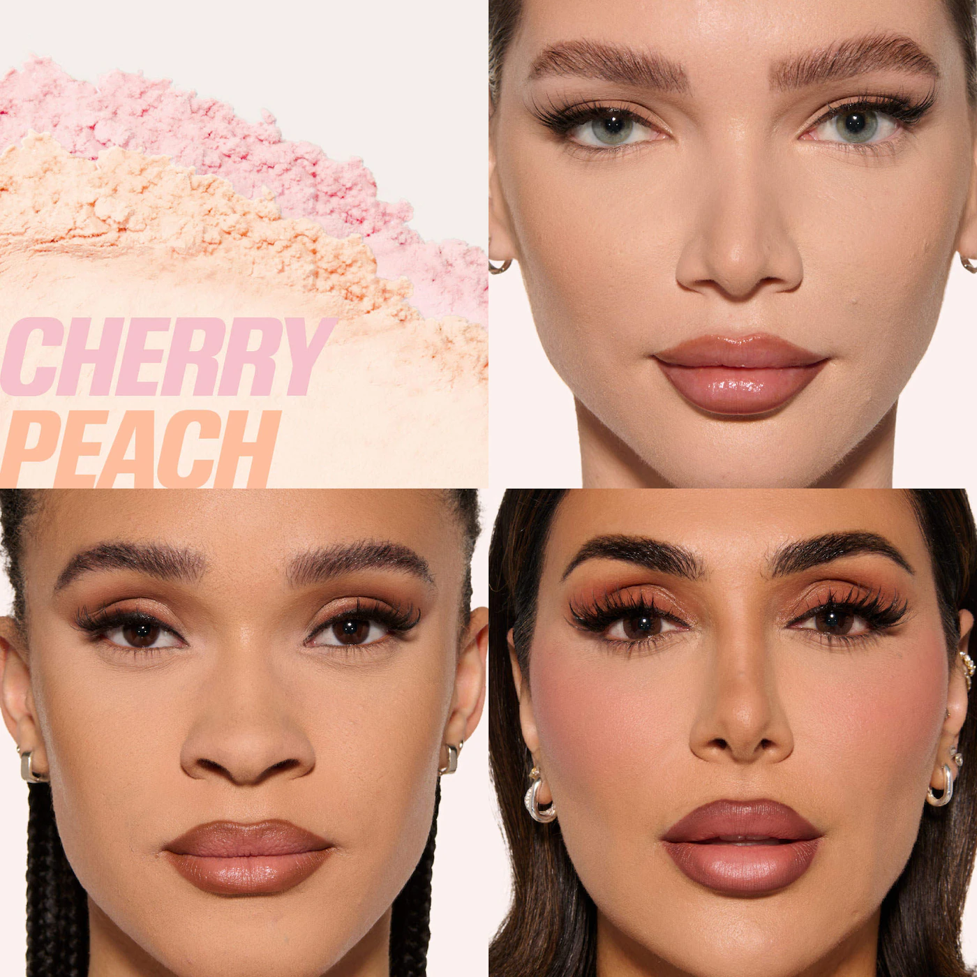  HUDA BEAUTY Easy Bake Loose Baking & Setting Powder Cherry Peach