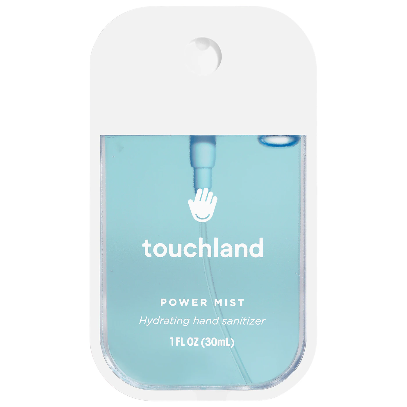 TOUCHLAND  Power Mist Hydrating Hand Sanitizer  Blue Sandalwood
