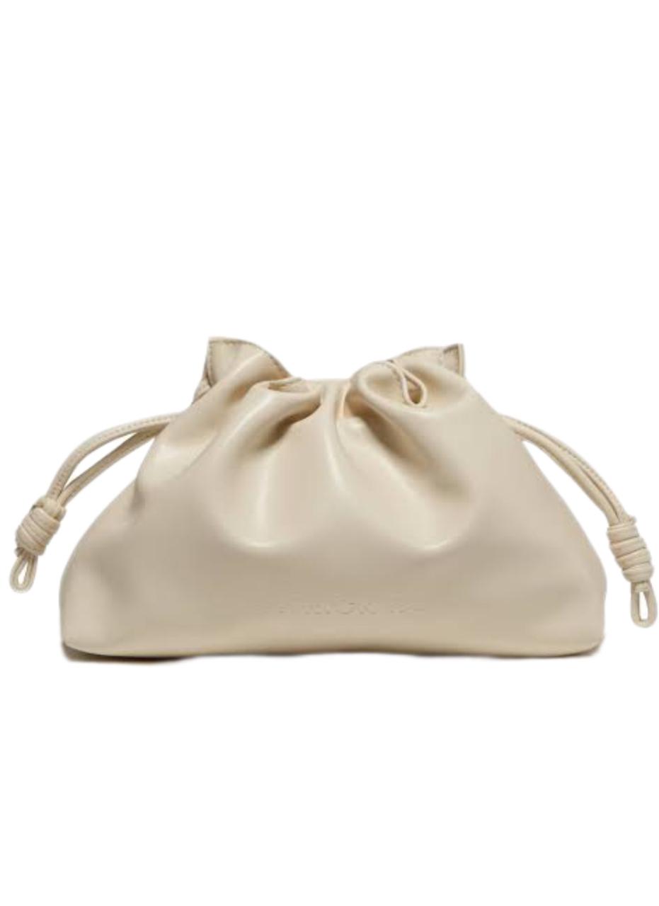  PATRICK TA  The Elevated Clutch in Cream