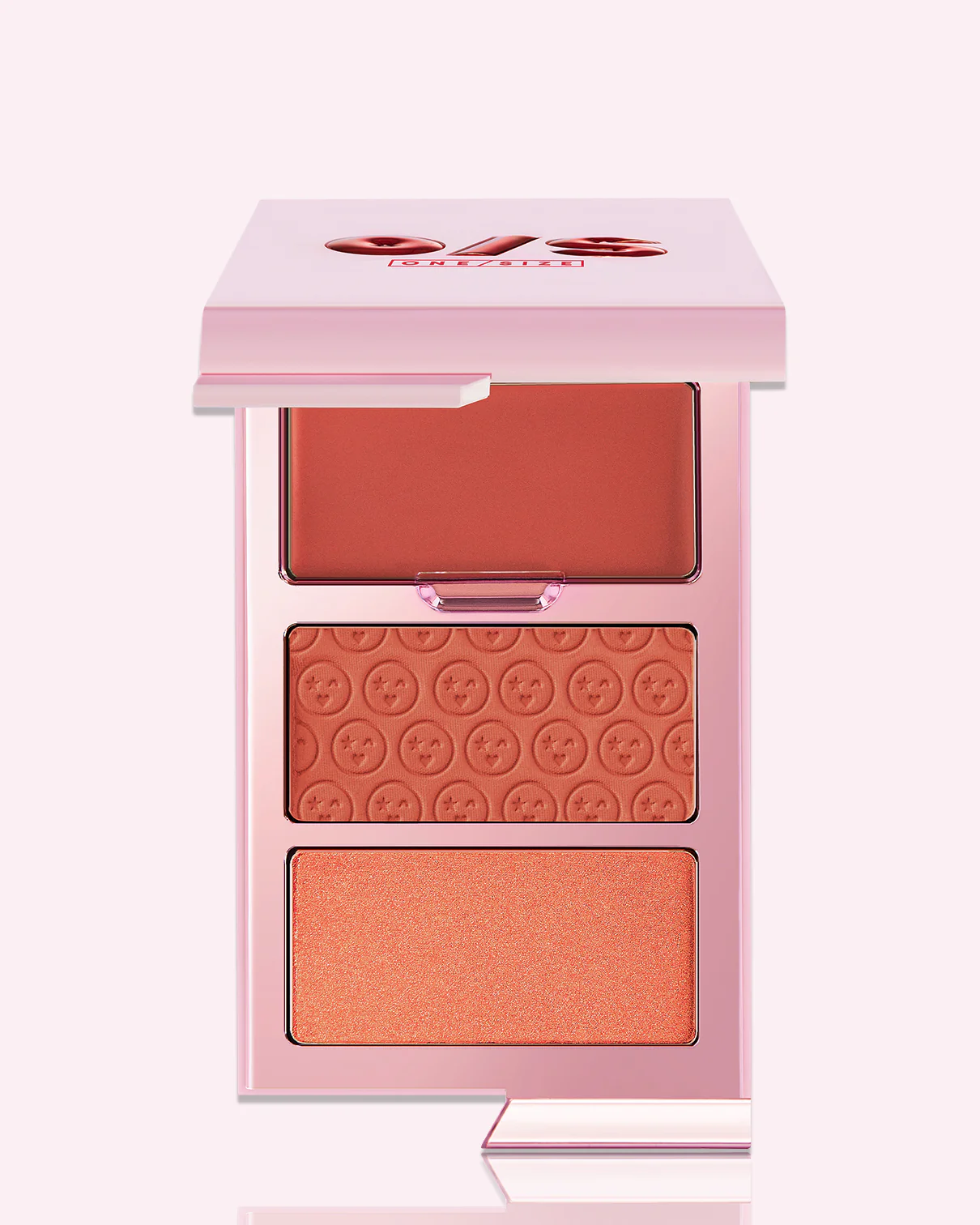 ONE/SIZE  Cheek Clapper 3D Blush Trio Palette  Freaky Peach