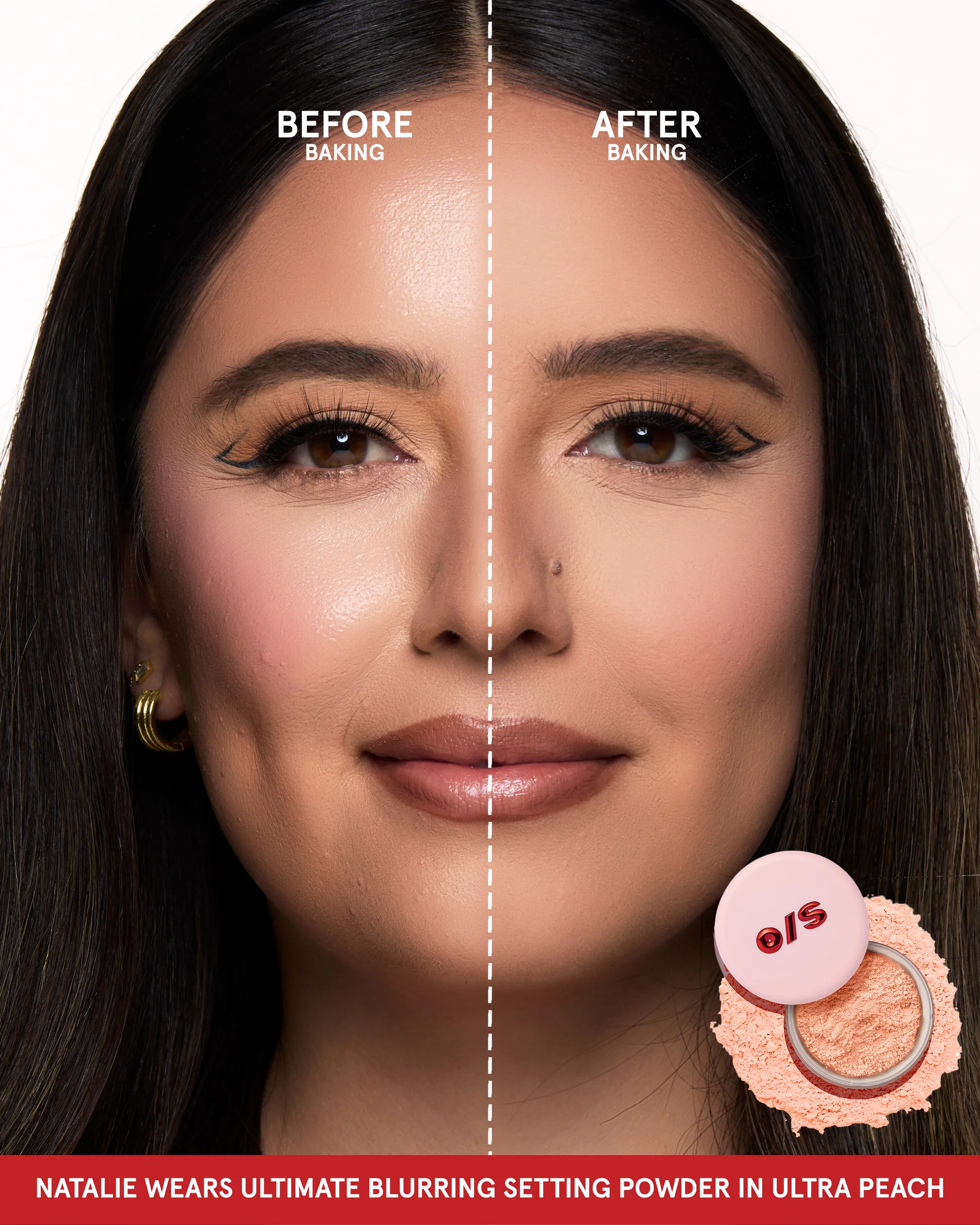 ONE SIZE  Ultimate Blurring Setting Powder 34.5g   Ultra Peach 