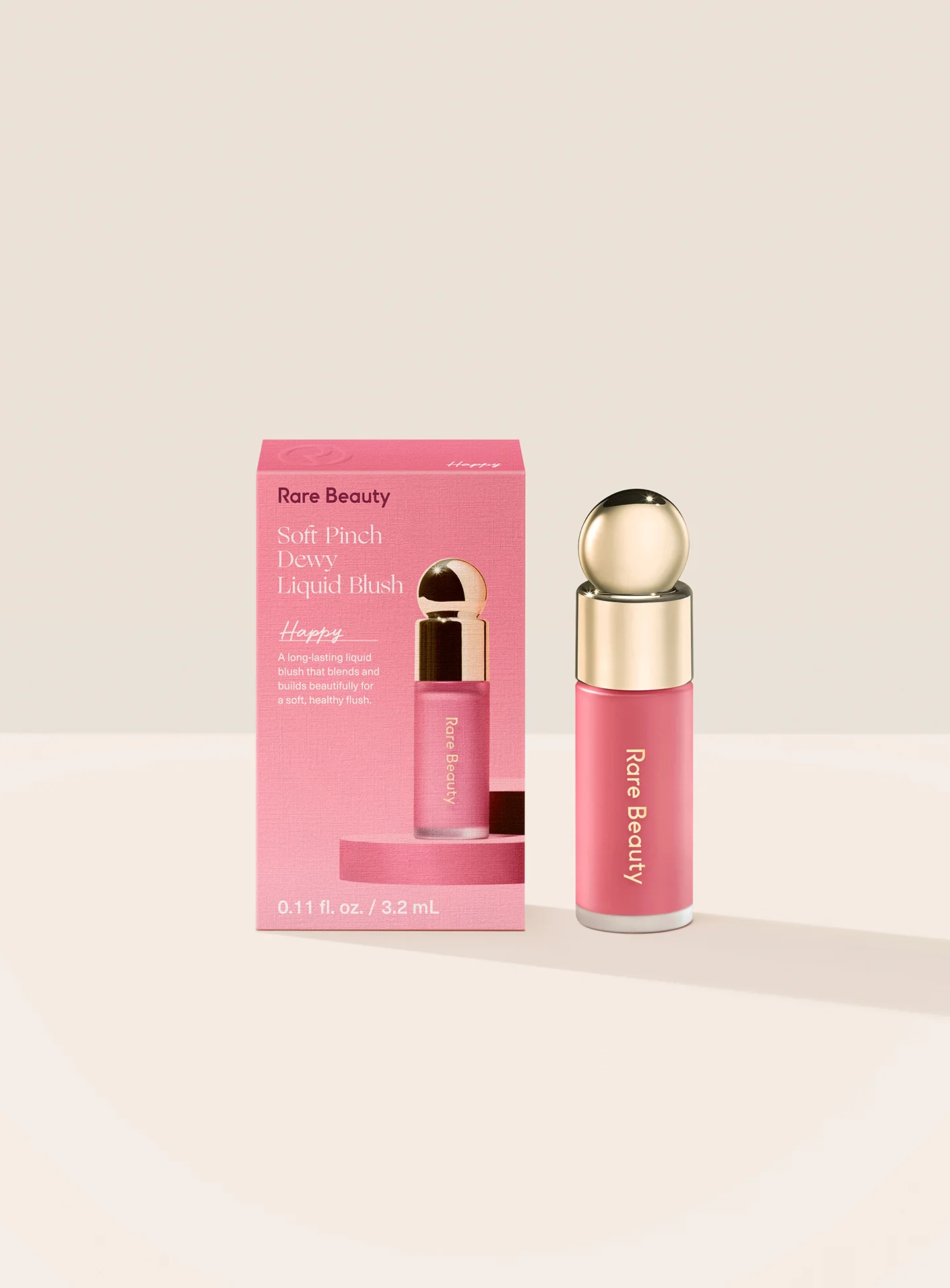  RARE BEAUTY  Mini Soft Pinch Liquid Blush Happy  3.2 ml