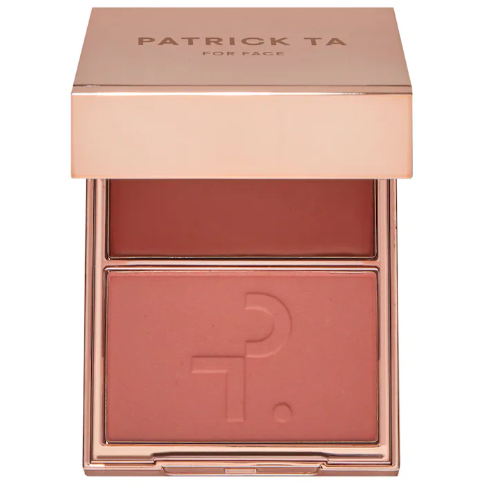 PATRICK TA Major Headlines Double  Take Crème & Powder Blush Duo  She's Blushing
