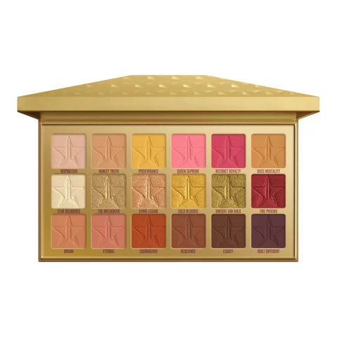 JEFFRE ESTAR Gold Blooded Palette Indulge  10 Year Anniversary Edition Gold Blooded  Artistry Palette!