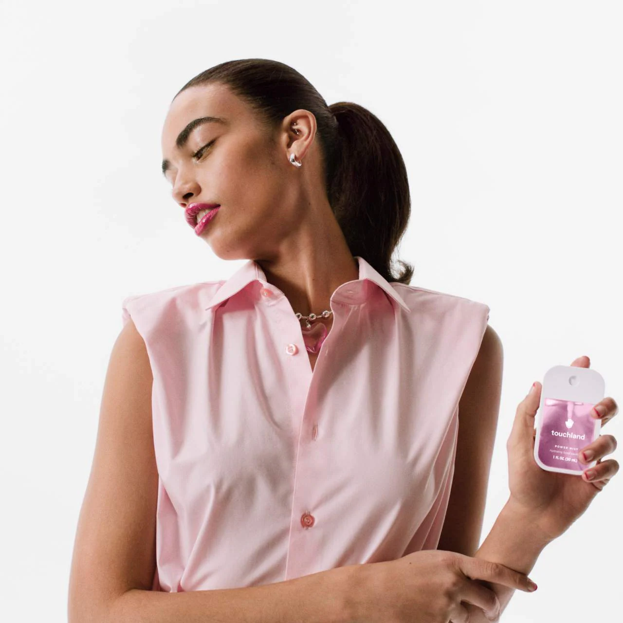 TOUCHLAND  Power Mist Hydrating Hand Sanitizer Berry Bliss