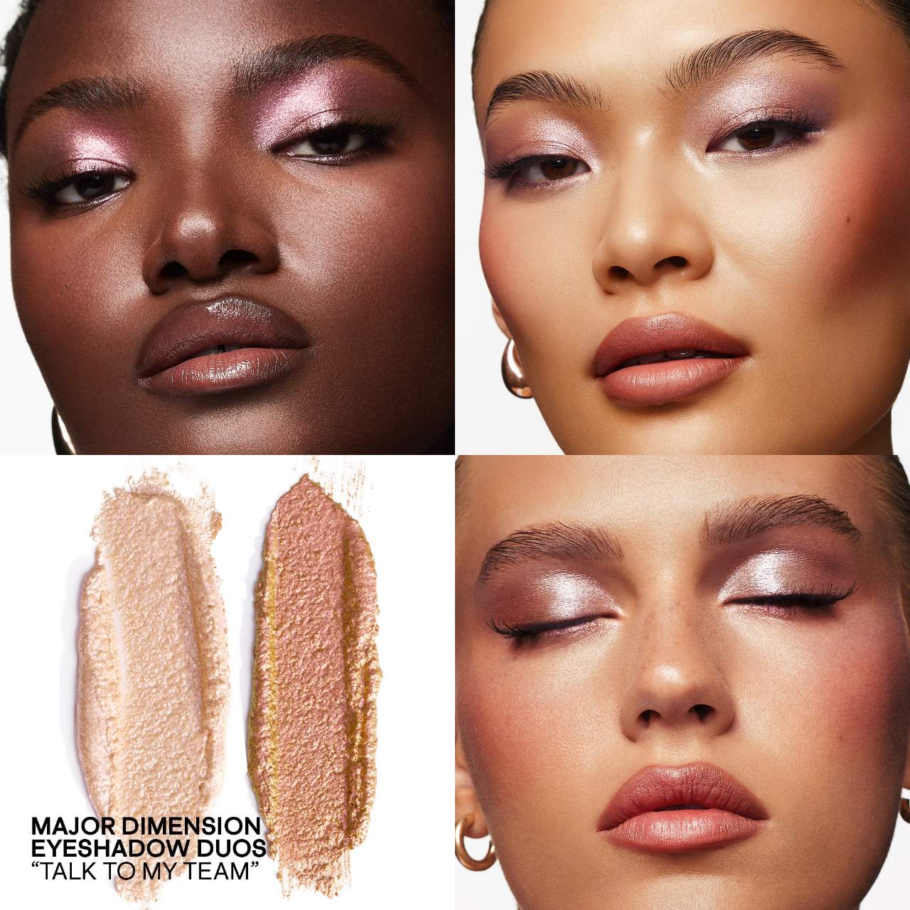 PATRICK TA  Major Dimension Eye Illusion Eyeshadow  Duo Talk To My Team