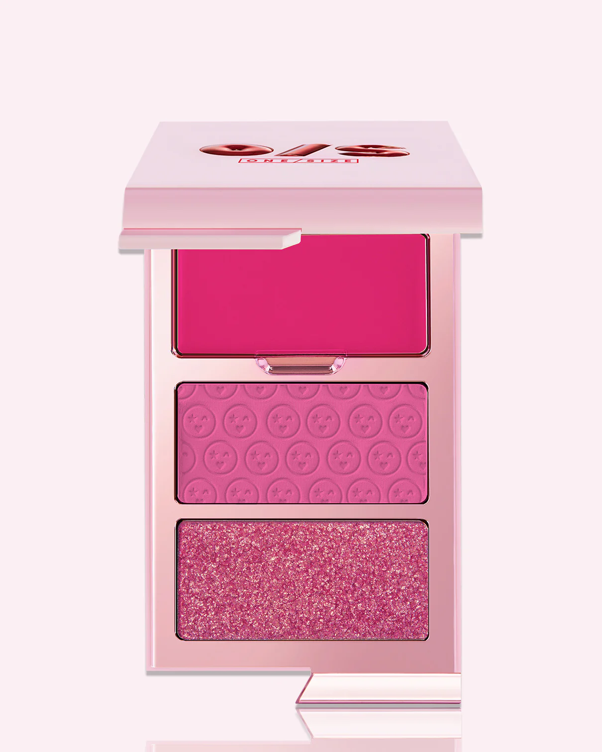 ONE/SIZE  Cheek Clapper 3D Blush Trio Palette  Gworly Pop