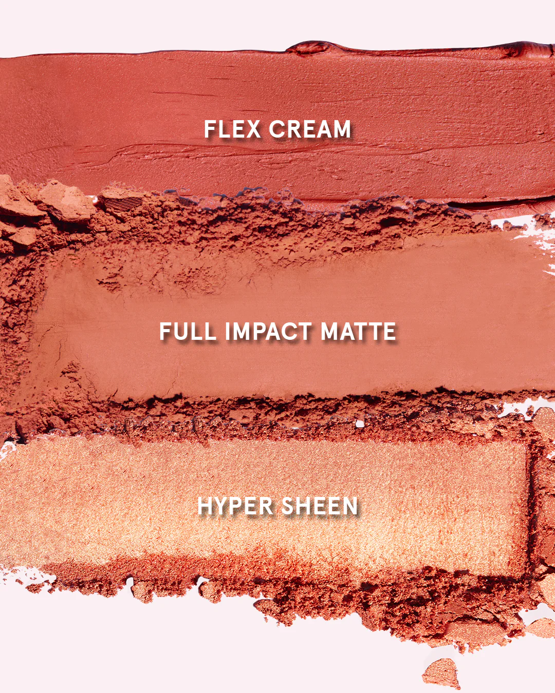 ONE/SIZE  Cheek Clapper 3D Blush Trio Palette  Freaky Peach