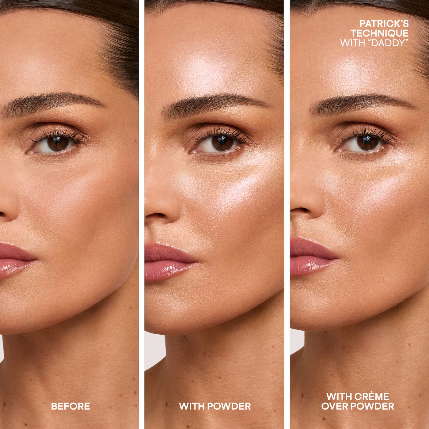 PATRICK TA Major Glow Crème &  Powder Light Reflecting Translucent  Highlighter Duo, Daddy