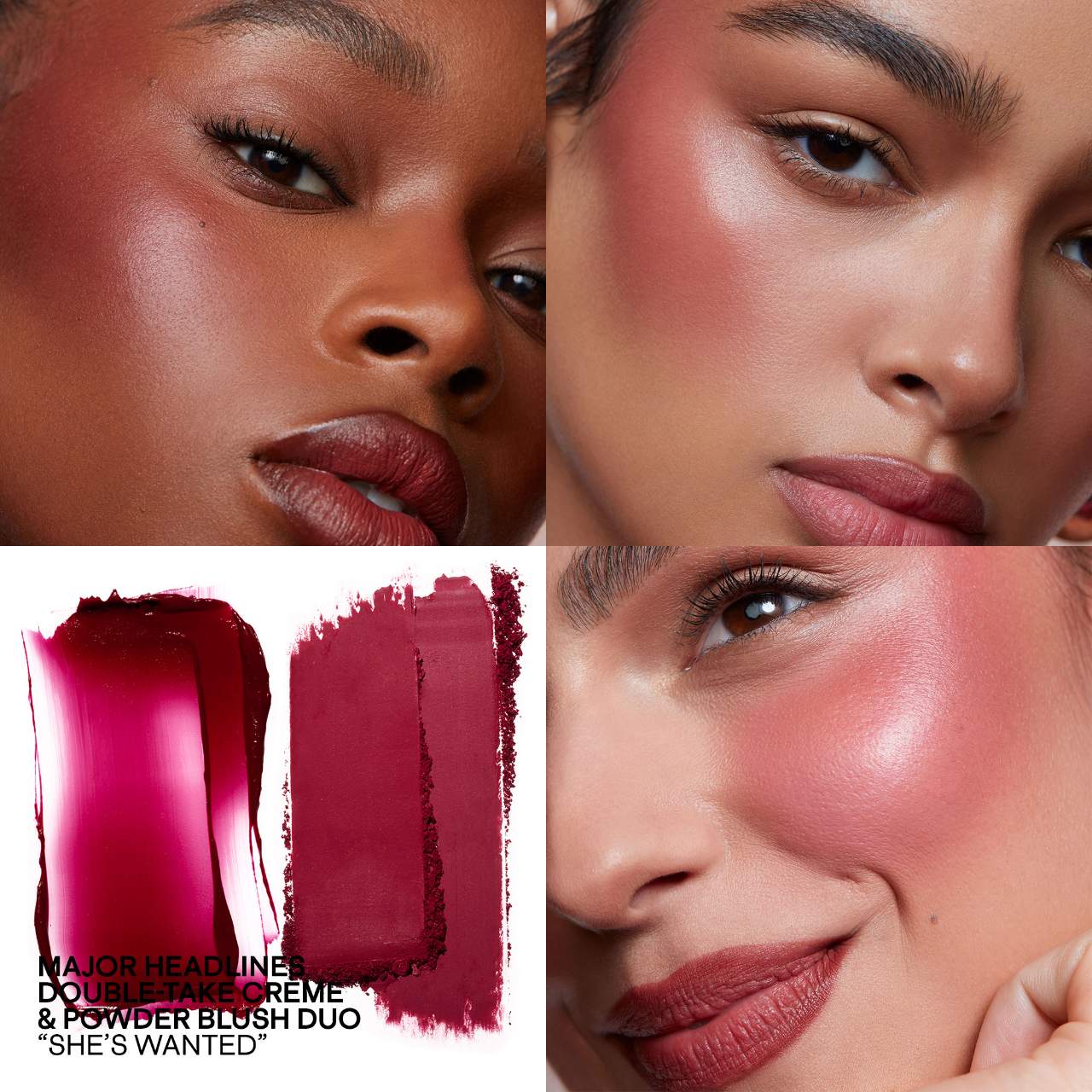 PATRICK TA Major Headlines Double  Take Creme & Powder Blush Duo  She's Wanted 