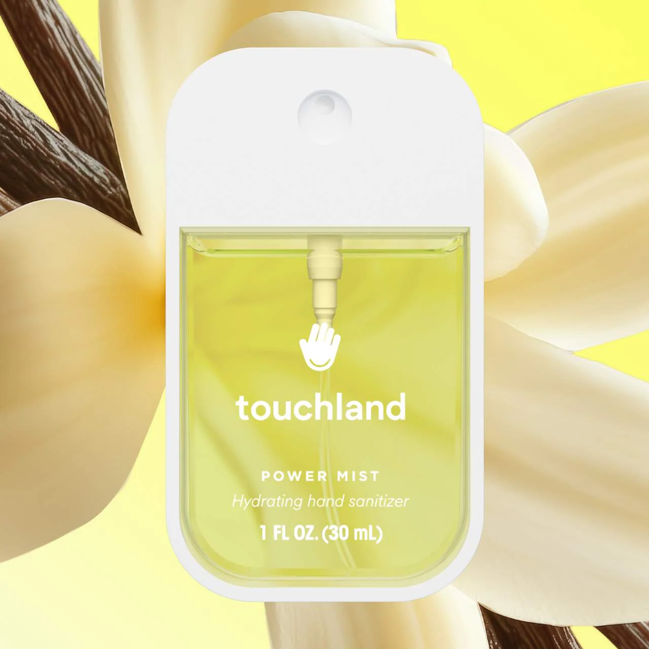 TOUCHLAND  Power Mist Hydrating Hand Sanitizer Vanilla Blossom