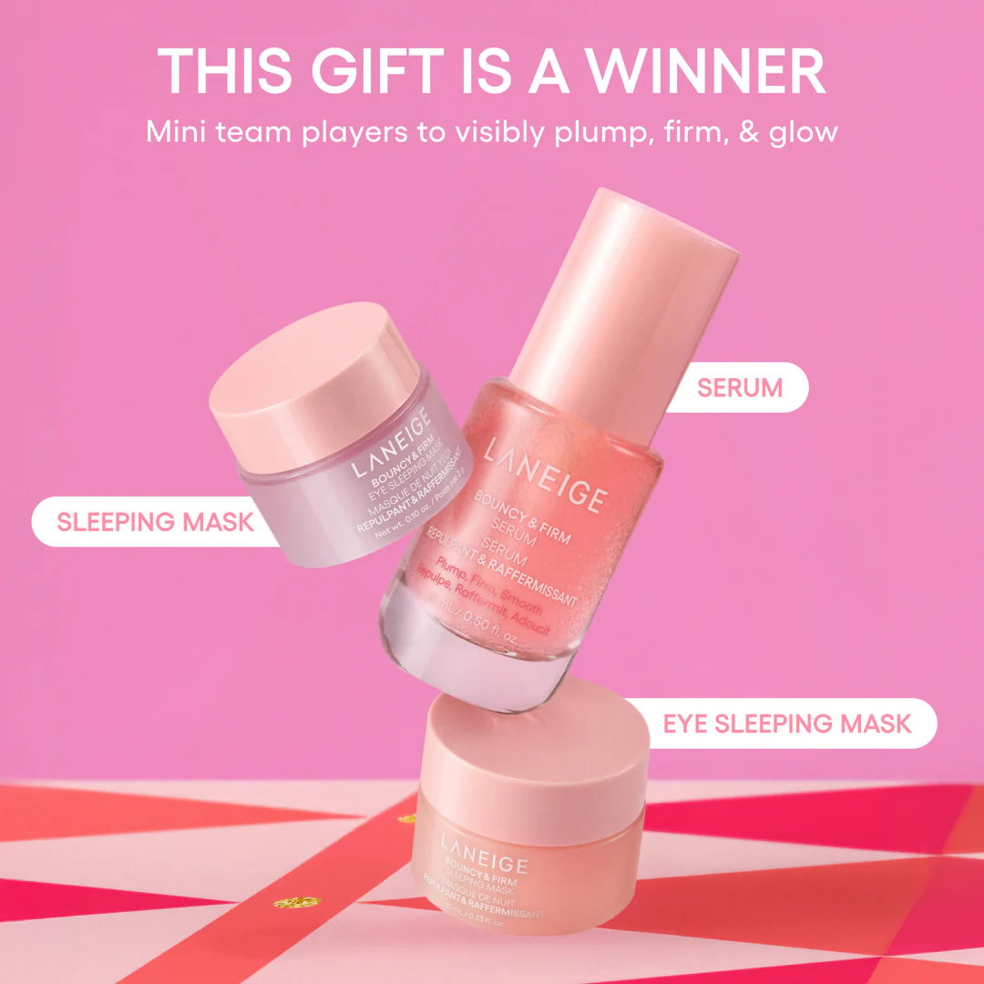 LANEIGE  Bouncy & Firm Mini Skin Treats