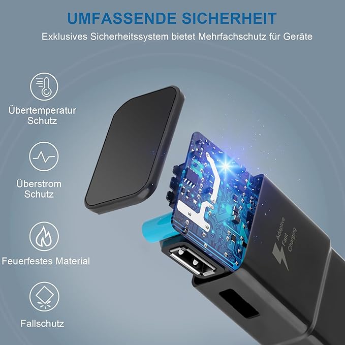 chargeur rapide original pour Samsung Galaxy S10