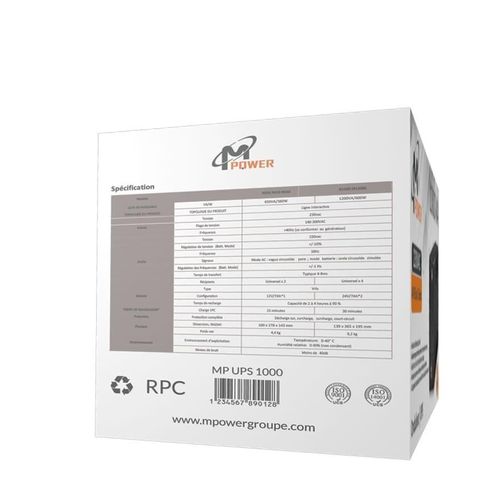 Onduleur MPower 1000VA