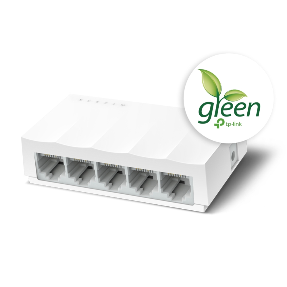 Switch de bureau 5 ports 10/100 Mbps TP-Link LiteWave LS1005. 