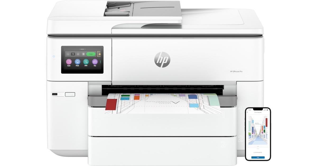 HP OfficeJet Pro 9730 WF AiO Printer MEG02