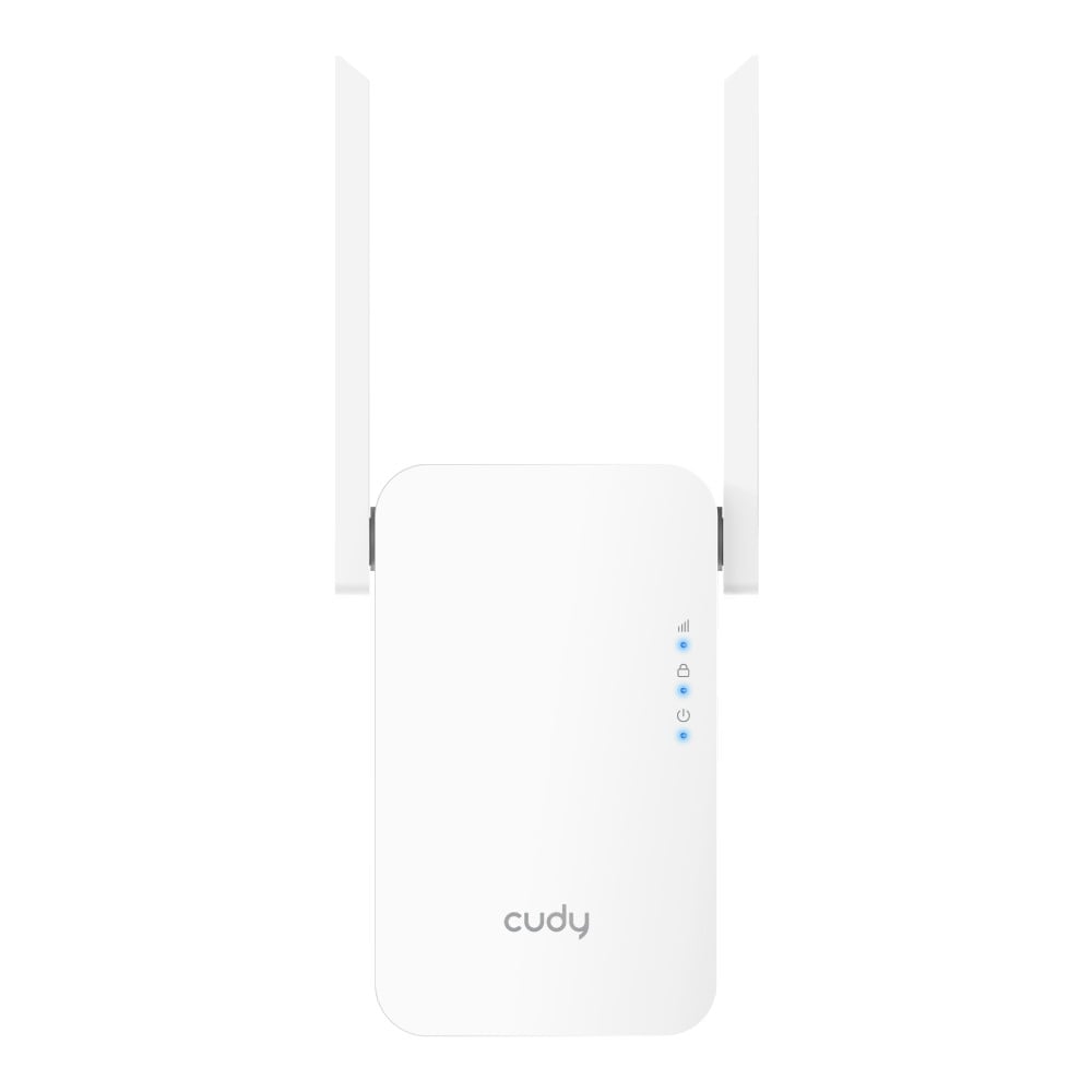 Répéteur Wi-Fi Mesh bi-bande Cudy AC1200, modèle RE1200.