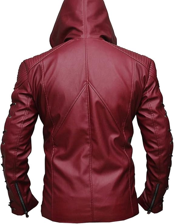 Laced Quilted Leather Jacket