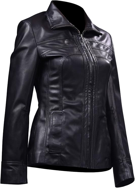 Leather Jacket for Women - KL8