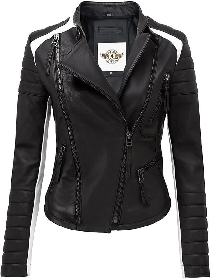 Slim Fit Leather Jacket - KL17