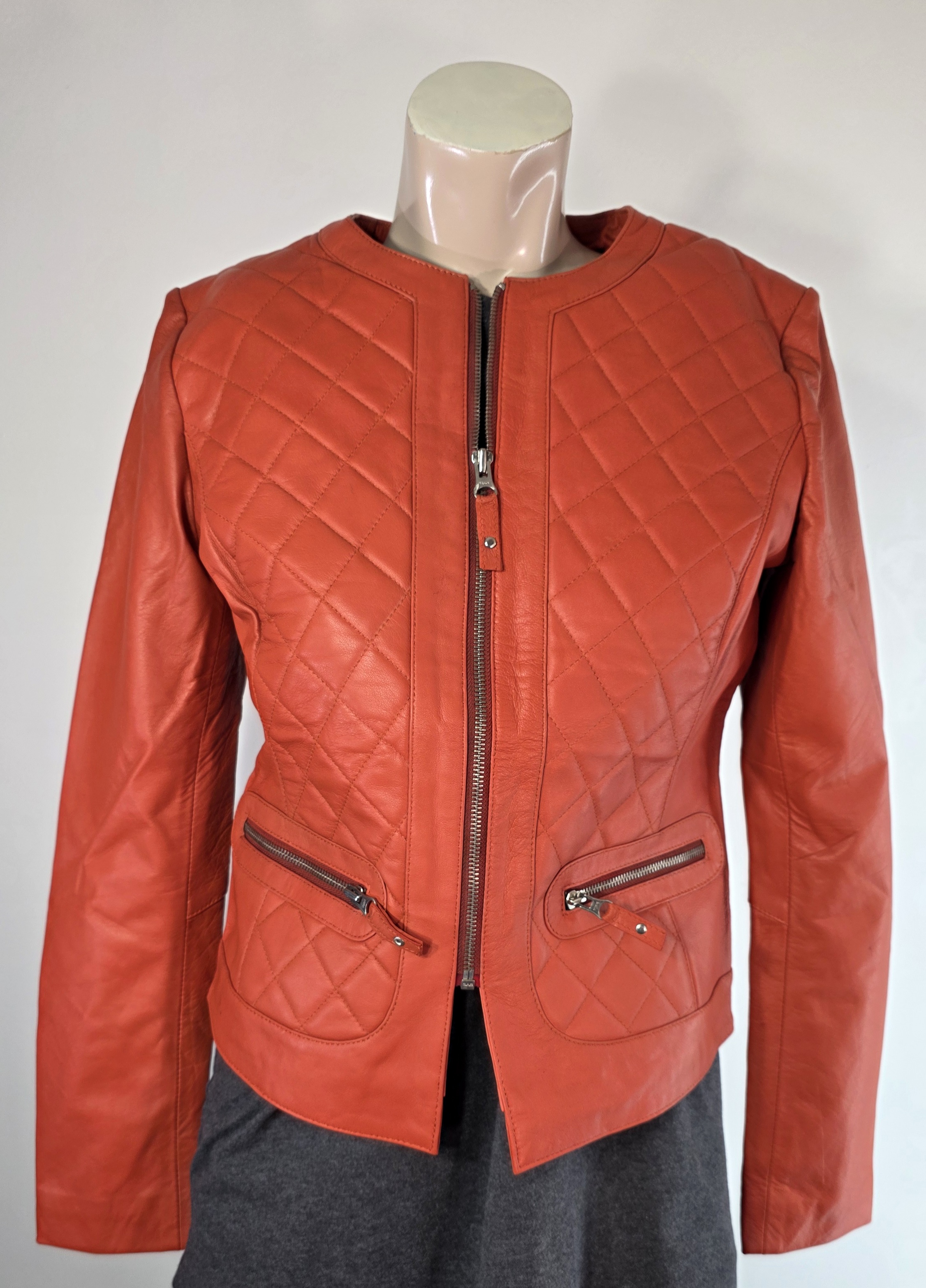 Quilted Leather Jacket - KL2