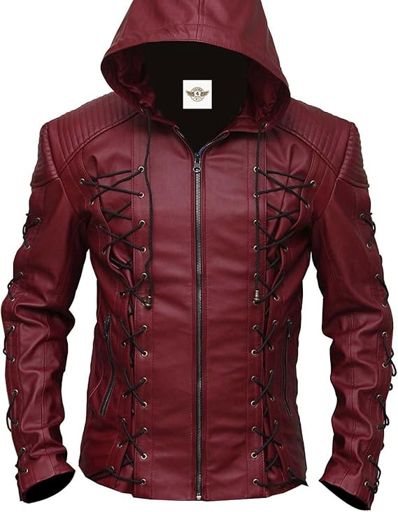 Laced Quilted Leather Jacket