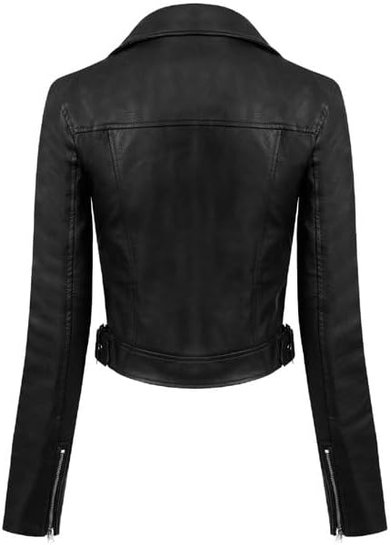 Biker Designer Leather Jacket - KL36