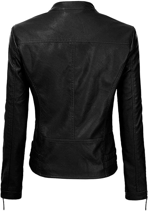 Motorcycle Leather Jacket - KL6