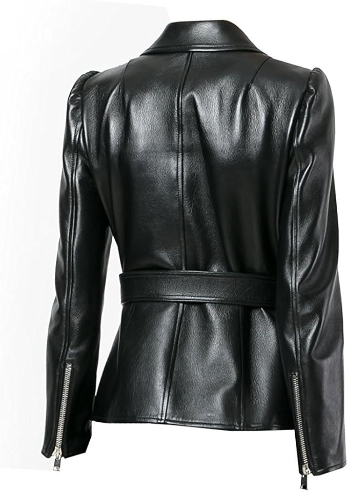 Motorcycle Leather Jacket - KL7