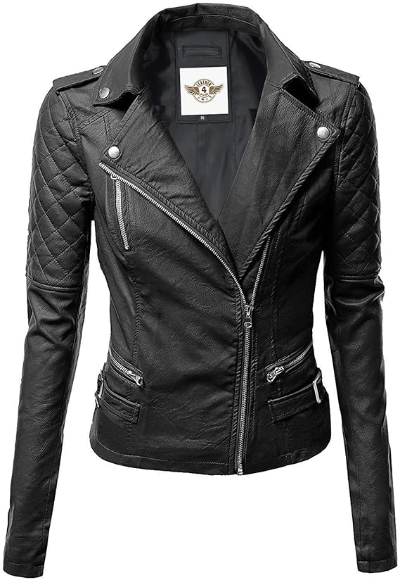Motorcycle Leather Jacket - KL23