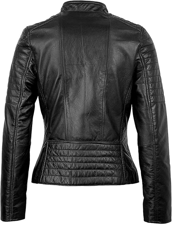 Ronald Quilted Leather Jacket - KL21
