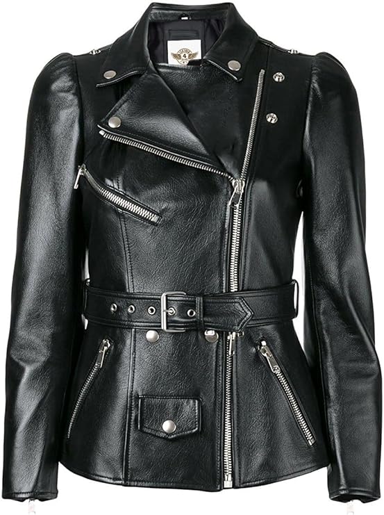 Motorcycle Leather Jacket - KL7