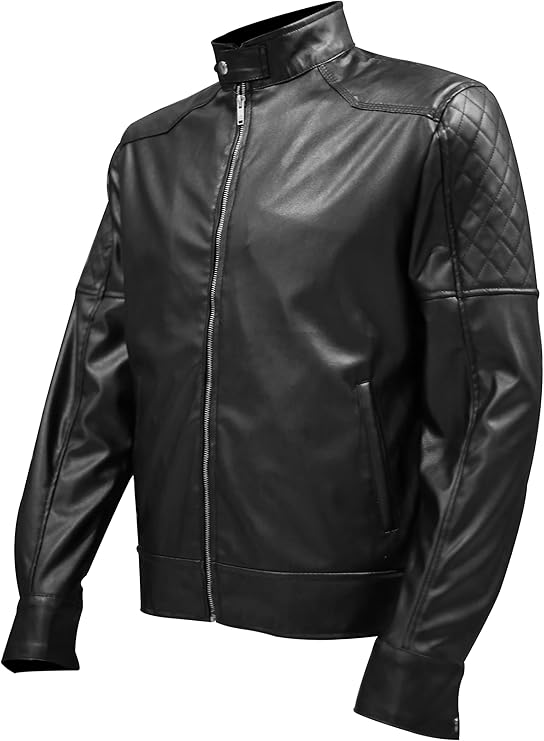 Black Leather Moto Jacket