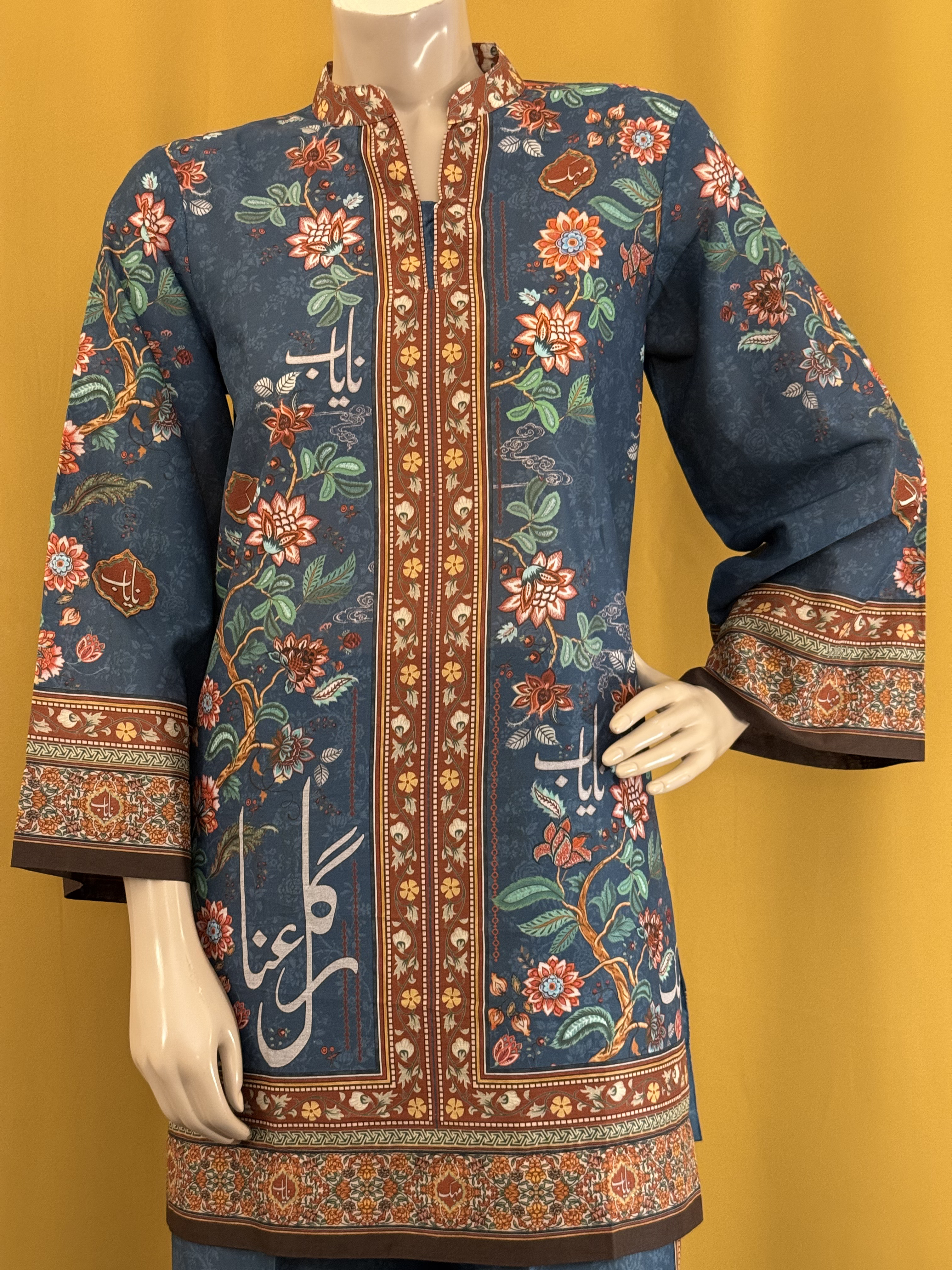 Floral Serenity Co-Ord Set - Blue