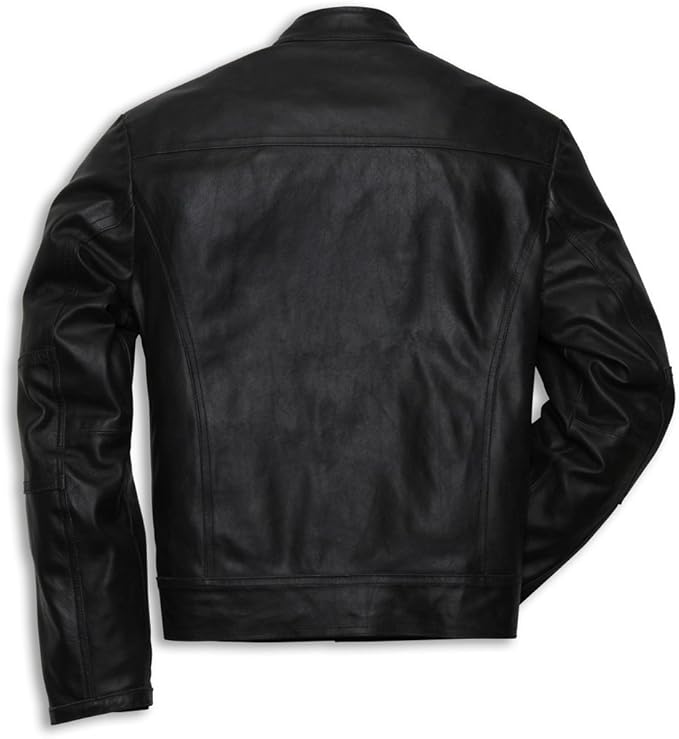 Black Leather Motorcycle Jacket