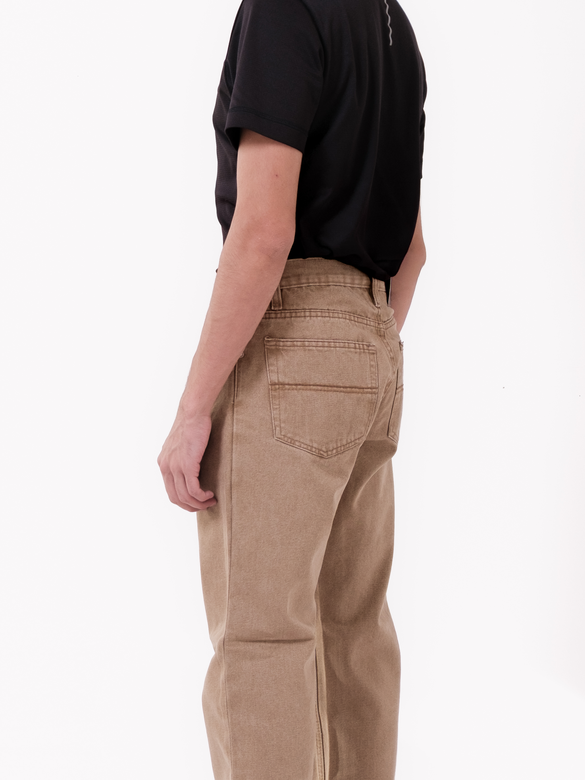 Lobo Clásico: Beige y Cafés