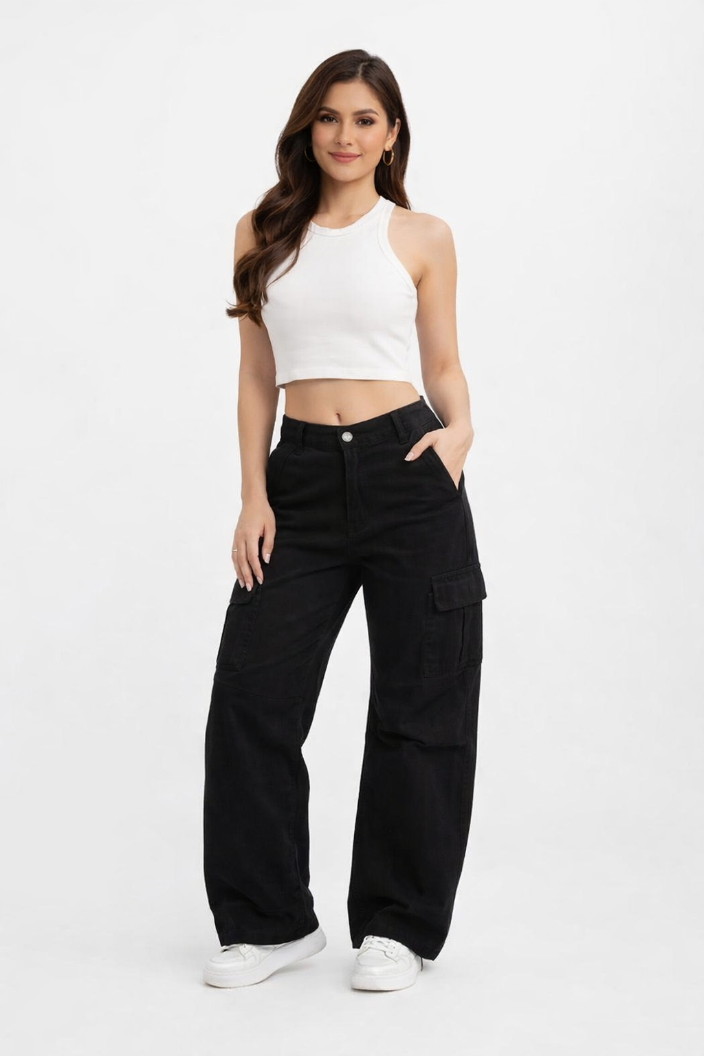 Pantalones Cargo Negros - Surprise