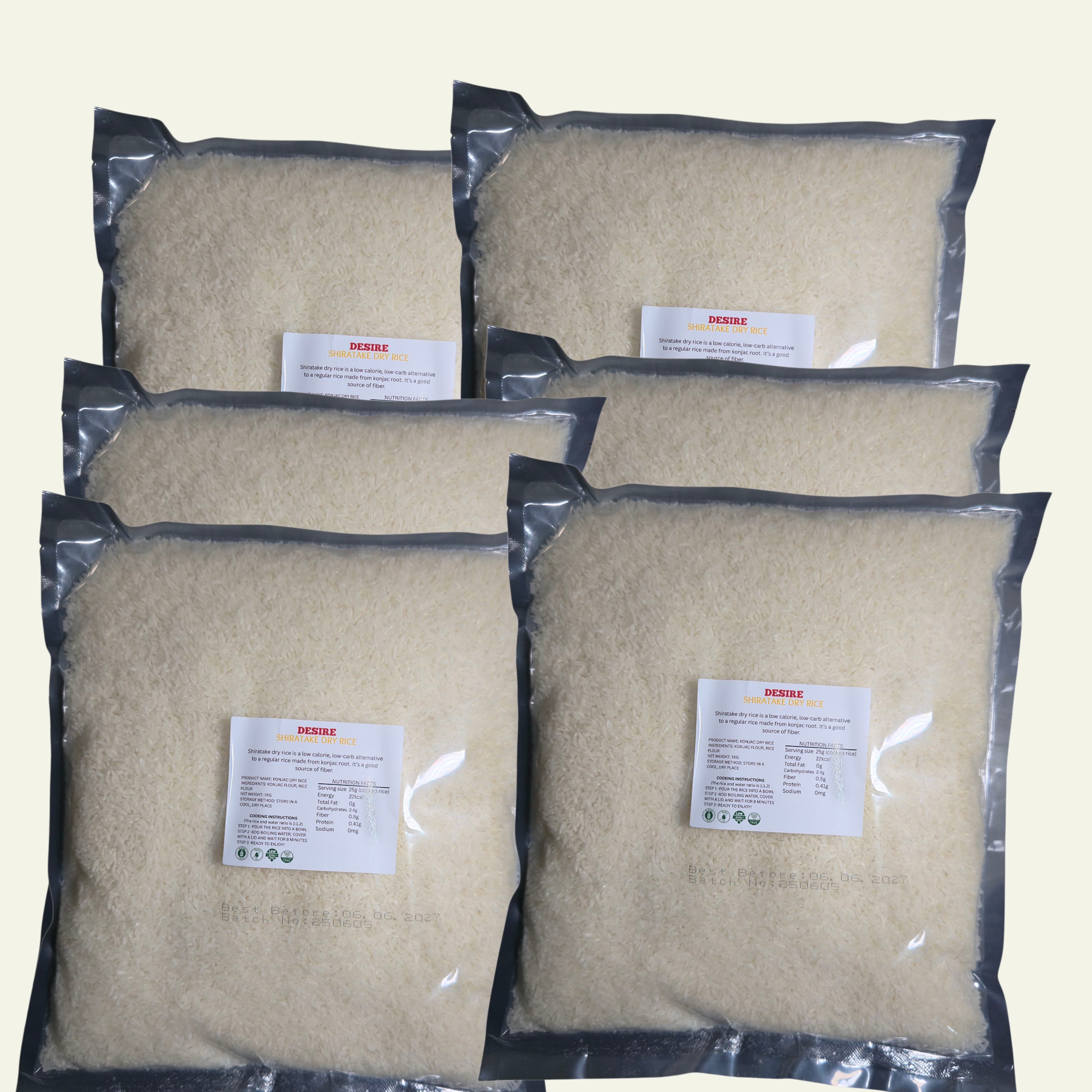 6KLS SHIRATAKE DRY RICE