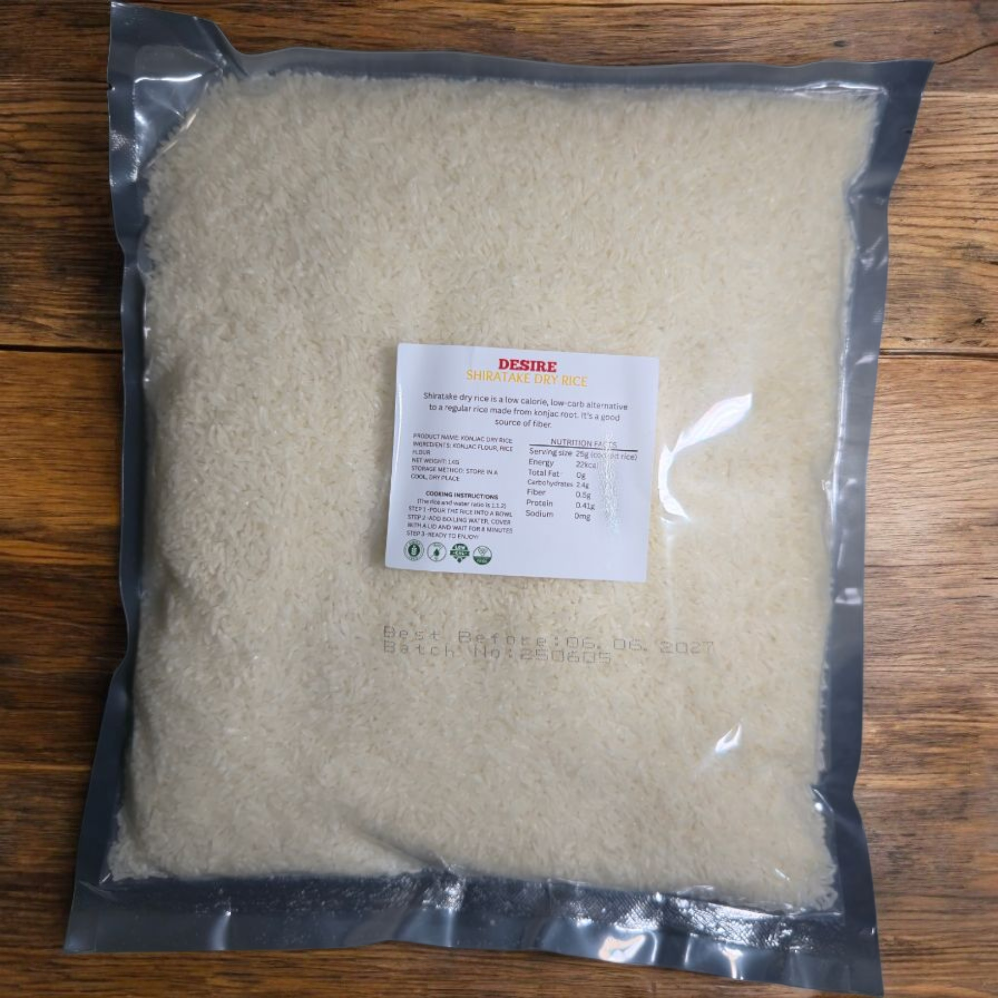 1KG SHIRATAKE DRY RICE 