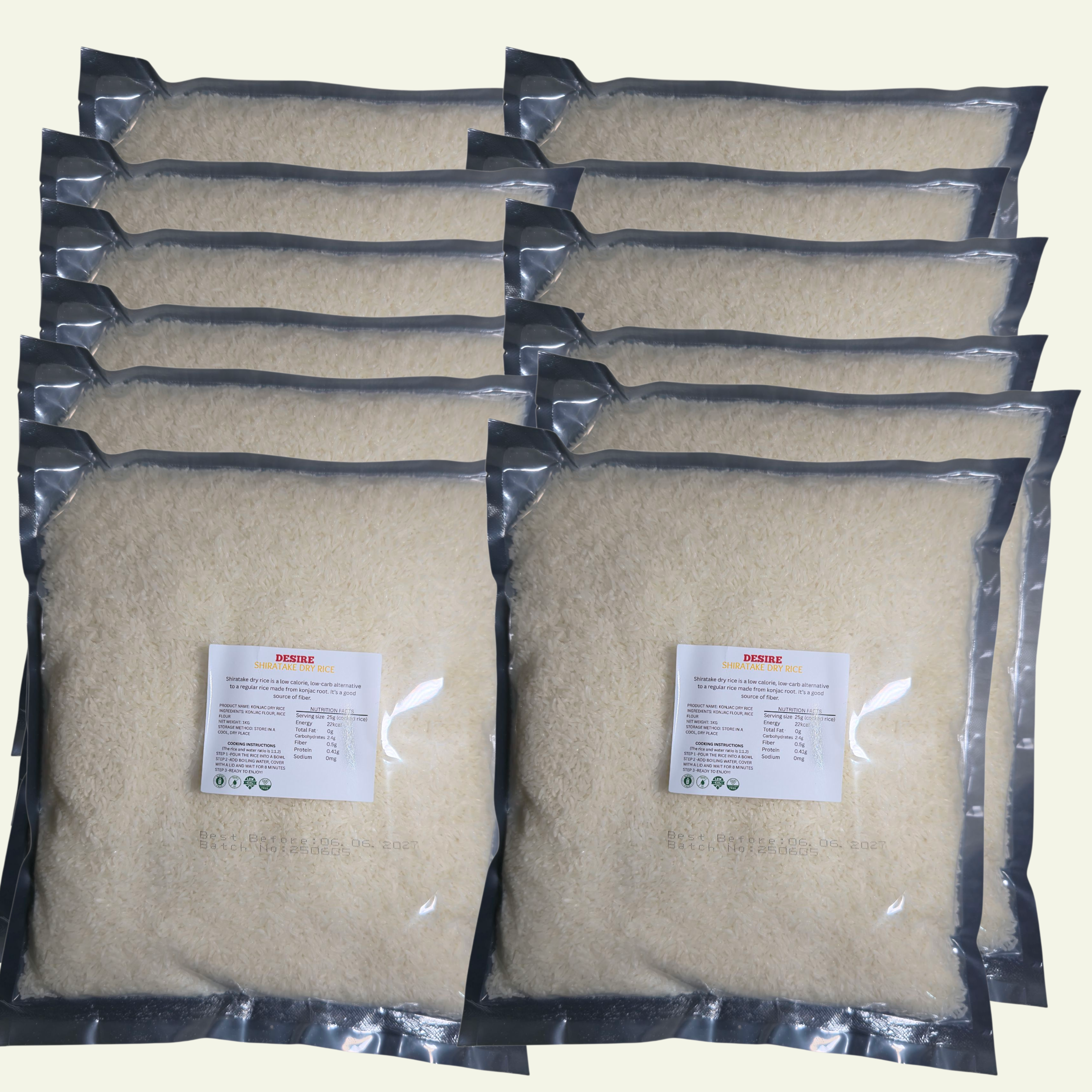 12 KILOS SHIRATAKE DRY RICE