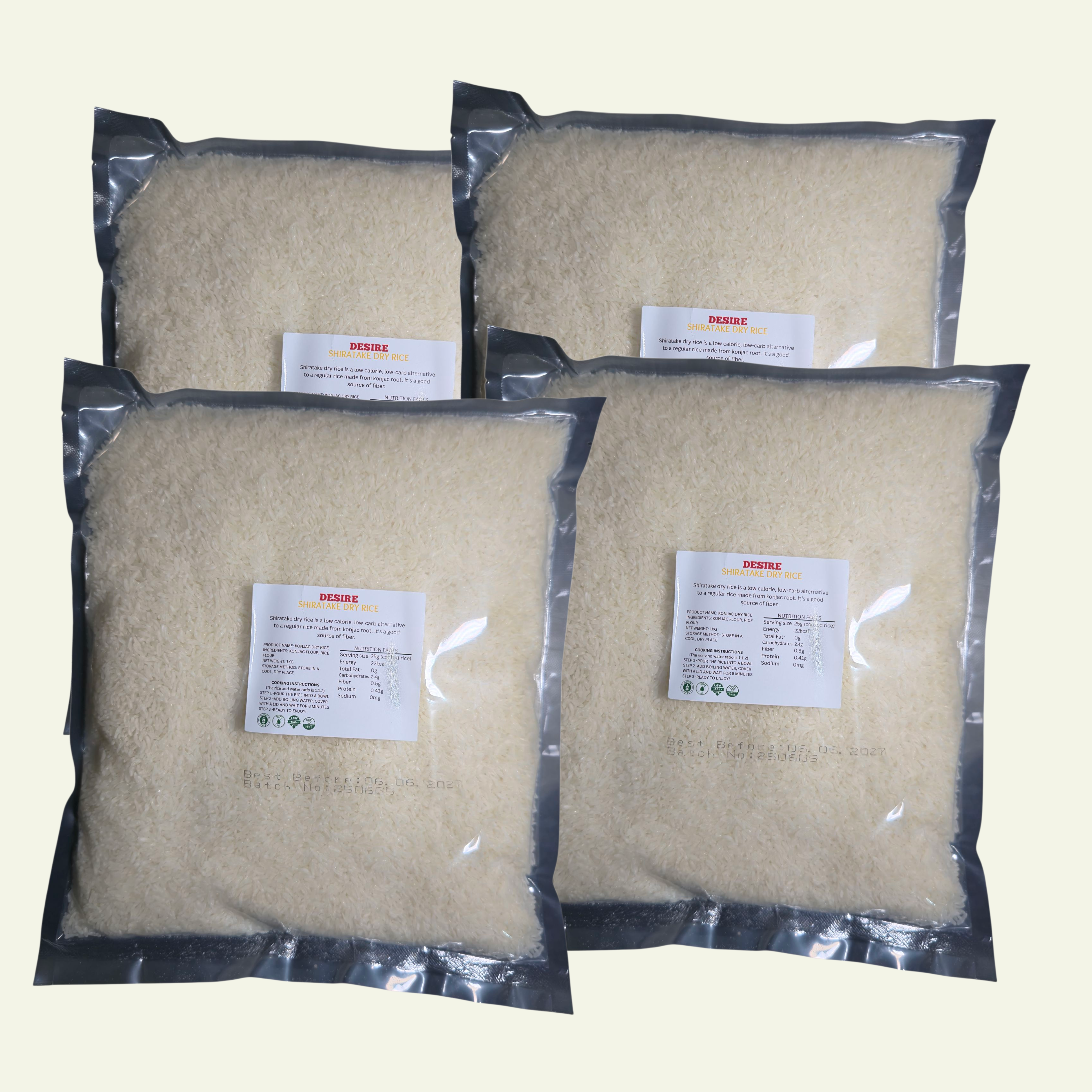 4 KILOS SHIRATAKE DRY RICE