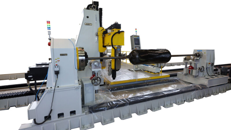 Floor-bed Filament Winding Machines