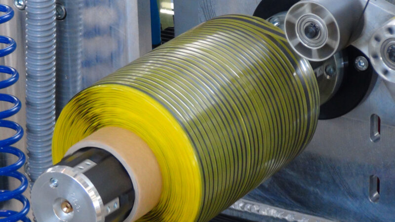 Prepreg Slitter and Rewinder