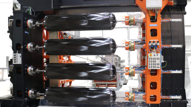 Multi-Spindle Filament Winding Machines