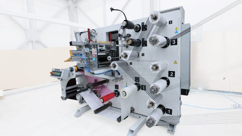 Prepreg Slitter and Rewinder