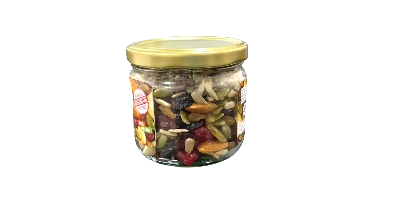Mixed Dried Fruits and Nuts Jar