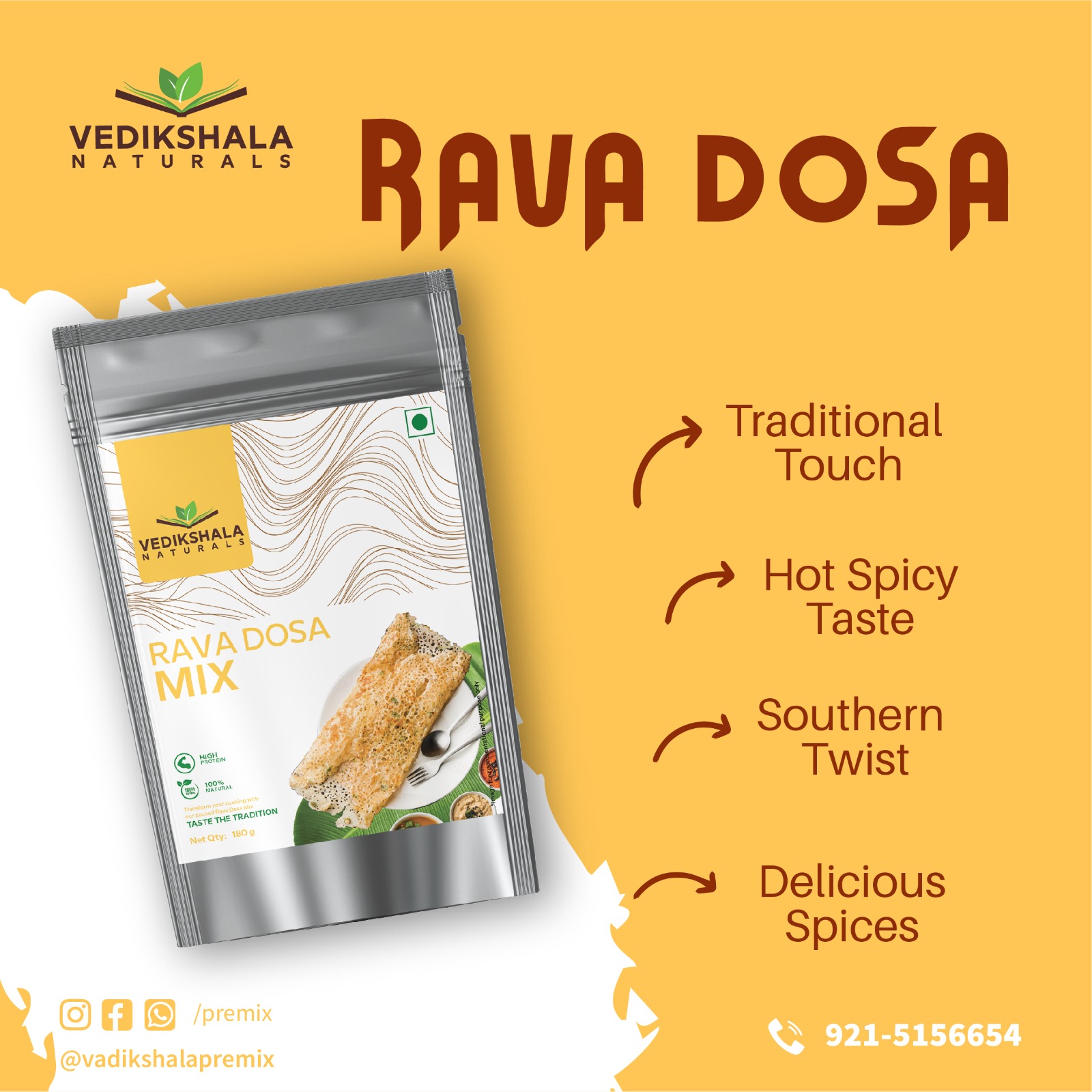 Rava Dosa Mix