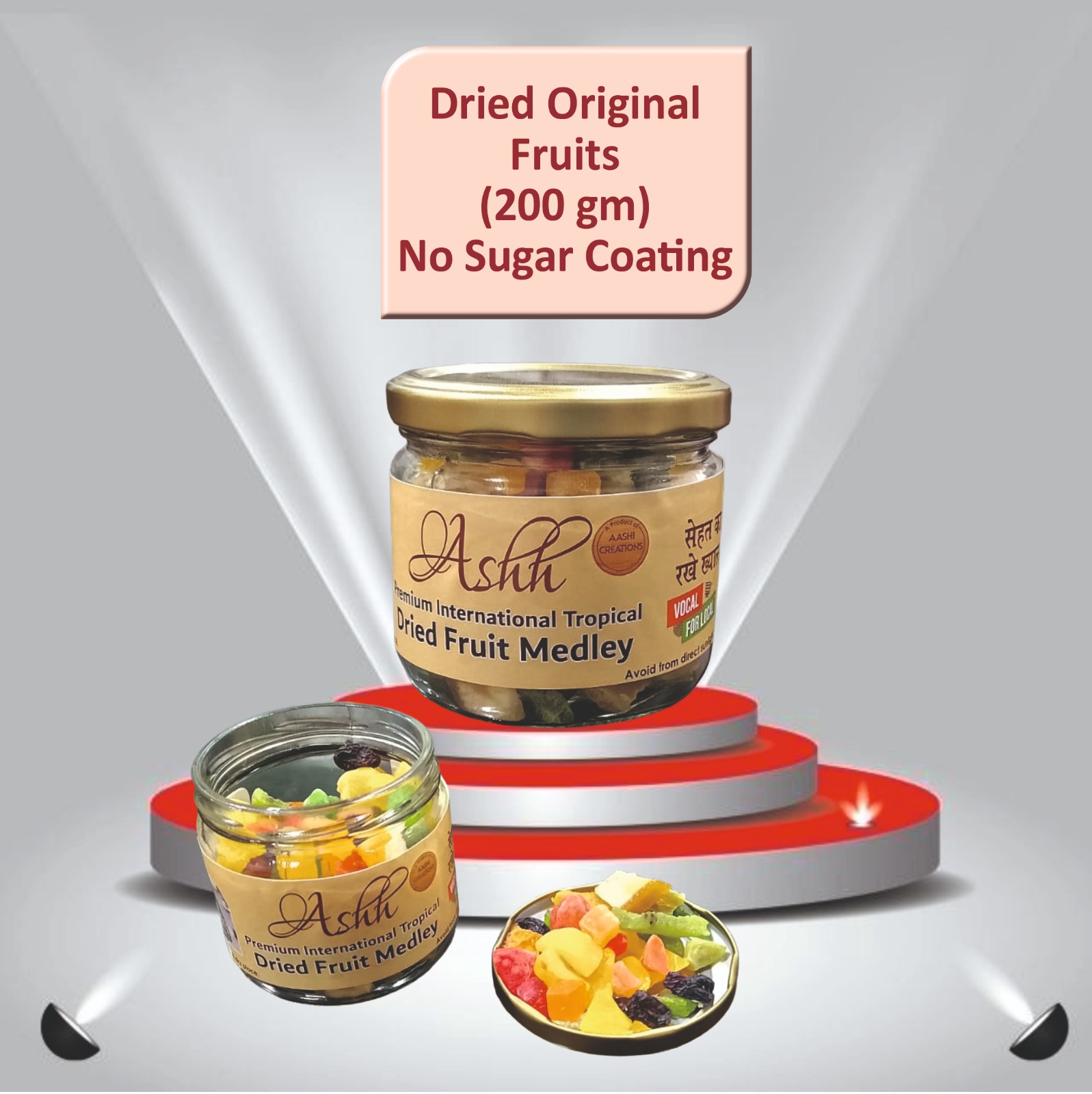Ashh Dried Fruit Medley (200 gm)